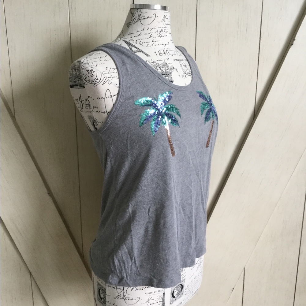 🌴PINK Palm Tree Tank🌴 - Picture 4 of 7